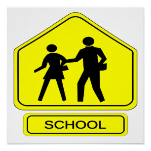 School Zone Poster