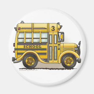 Schoolbus Magnets