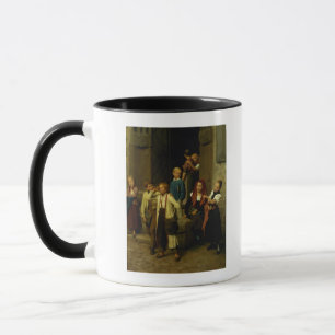 Schoolchildren Watching a Boy Cry, 1861 Mug