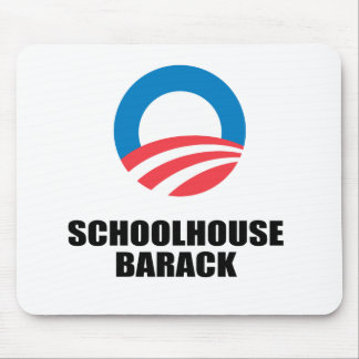 SCHOOLHOUSE BARACK MOUSE PAD