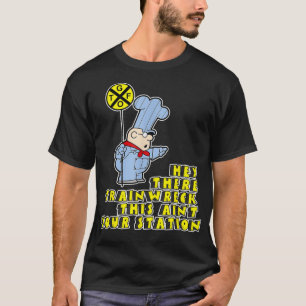Schoolhouse Hey There Trainwreck Station T-Shirt