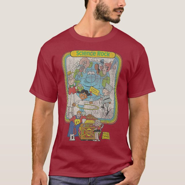 Schoolhouse Rock Science Rock T-Shirt (Front)