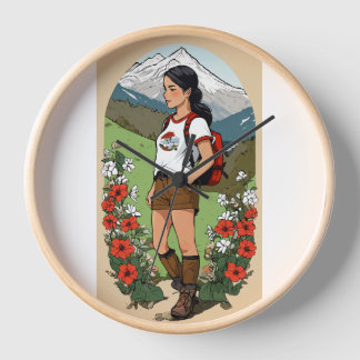 SCHOOLING EDUCATION MOTIVATION design wall clock