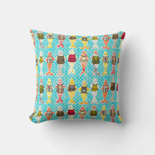 schooling fish cushion