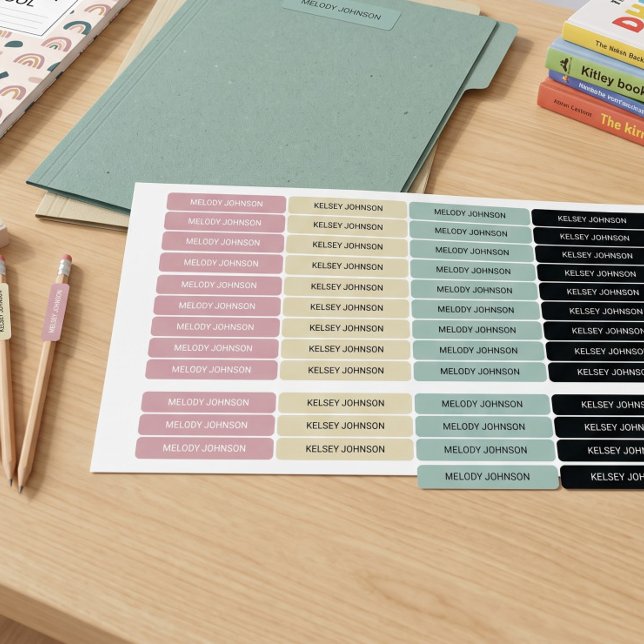Schoolroom Pastels Coloured Girl Colour Coded (Creator Uploaded)