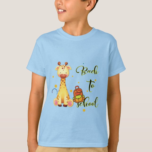 School's Back: Ready, Set, Learn! T-Shirt (Front)