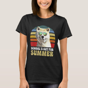 Schools Out For Summer Canaan Dog Dog Teacher T-Shirt