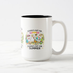 School's Out For Summer Ducks Mug   Funny Teacher 