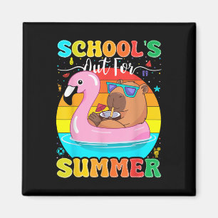 Schools Out For Summer Last Day Of School Teacher Magnet