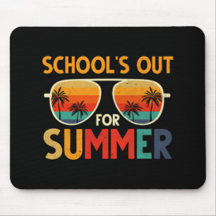 Schools Out For Summer Last Day Of School Teacher Mouse Pad