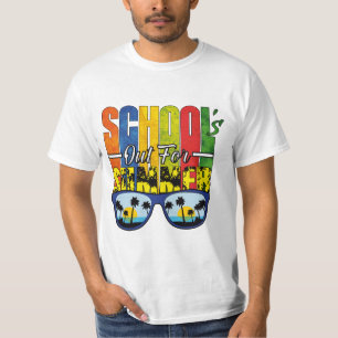 schools out for summer teacher students T-Shirt