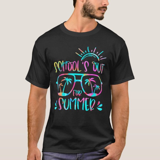 School's Out For Summer Vacation Teacher Last Day T-Shirt (Front)