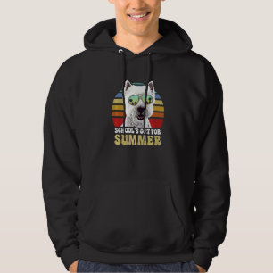Schools Out For Summer West Highland White Terrier Hoodie