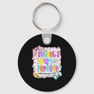 School's out forever retirement 2026 retired key ring
