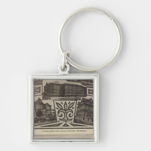 Schools, Tacoma, Wash Key Ring (Front)