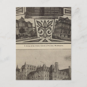 Schools, Tacoma, Wash Postcard
