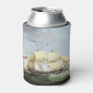 Schooner Ship Harriet 1900 Can Cooler