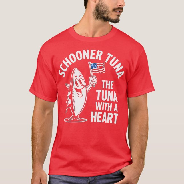 Schooner Tuna T-Shirt (Front)