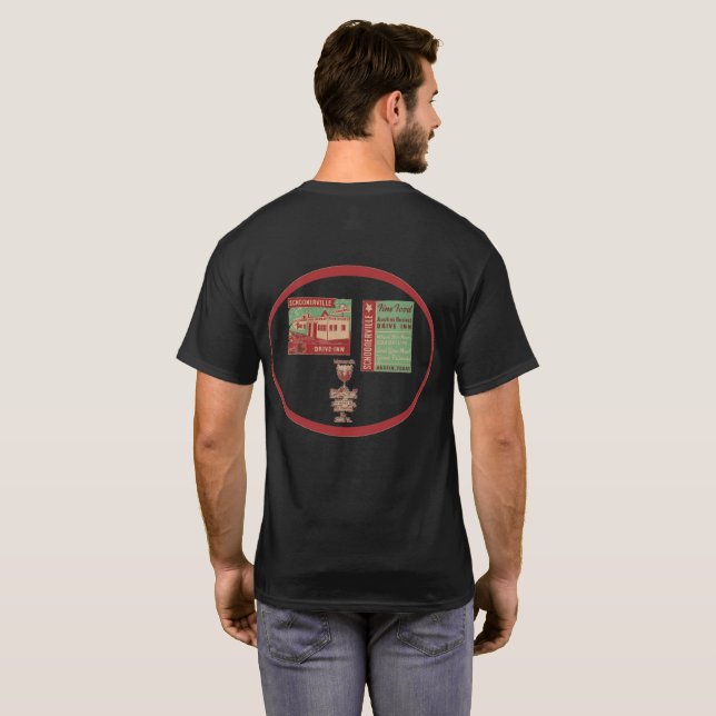 Schoonerville Drive Inn T-Shirt (Back Full)