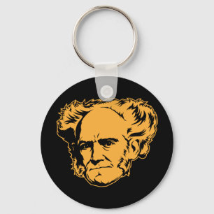 Schopenhauer Portrait Keychain