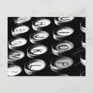 Schreibmaschine Postcard