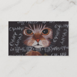SCHRÖDINGER CAT BUSINESS CARD