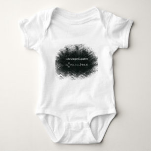 Schrödinger Equation Math & Quantum Physics Baby Bodysuit