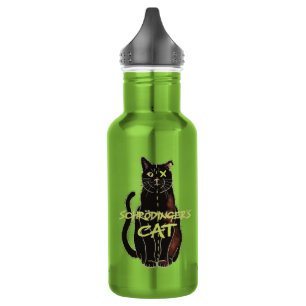 Schrodinger’s Cat Funny Physics 532 Ml Water Bottle