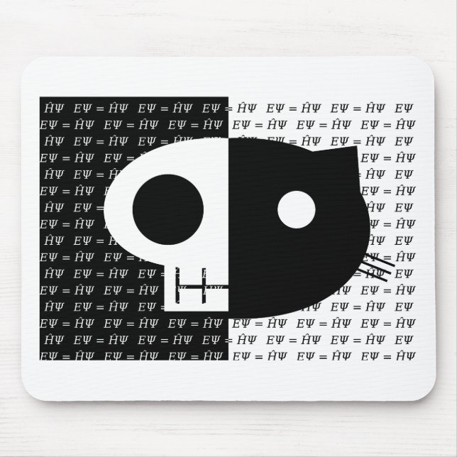 Schrödinger’s Cat Mouse Pad (Front)