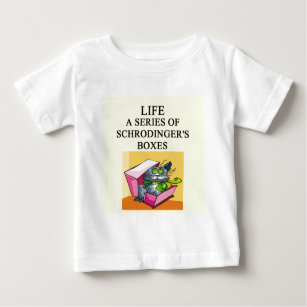 schrodinger's cat box joke baby T-Shirt