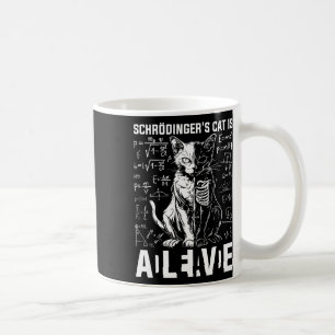 Schrodinger's Cat Dead And Alive Physics Coffee Mug