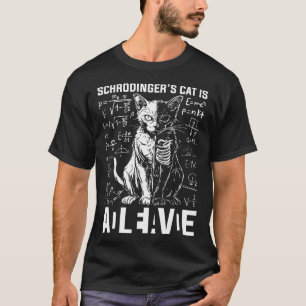 Schrodinger's Cat Dead And Alive Physics T-Shirt