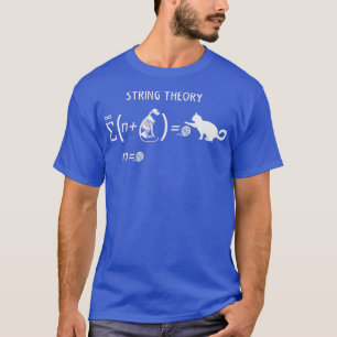 Schrodingers cat is alive dead String Theory  T-Shirt