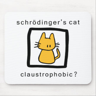 schrodinger's cat mouse pad