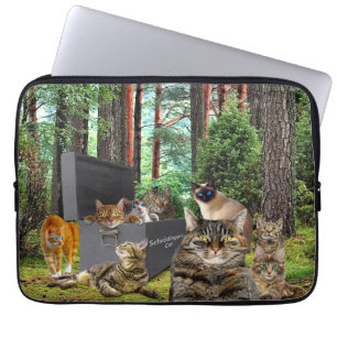 Schrodinger's Cat Neoprene Laptop Sleeve