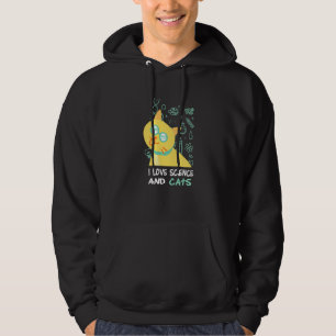 Schrödingers Cat Nerd Physics Scientist Hoodie