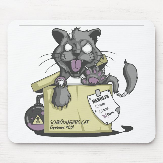 Schrodinger's Cat - New Mouse Pad (Front)