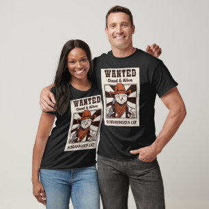 Schrodinger's Cat Physics Parody T-Shirt