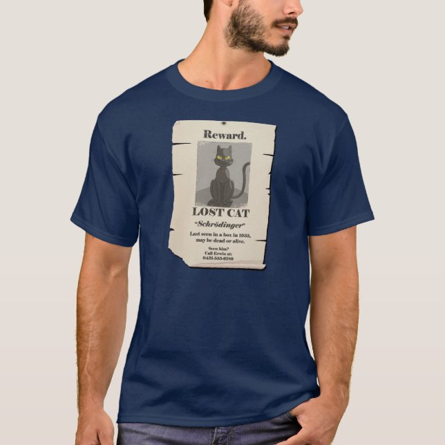Schrodinger's cat T-Shirt (Front)