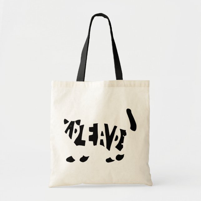 Schrödinger's cat tote bag (Front)