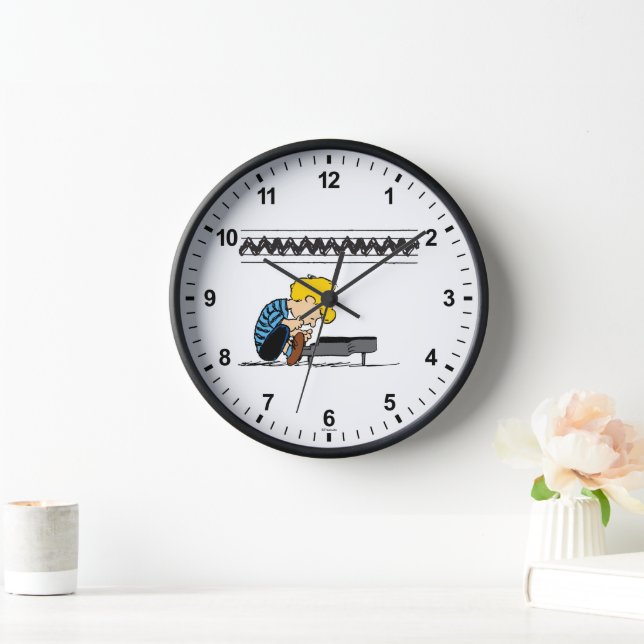 Schroeder Charlie Brown Music Clock (Home)
