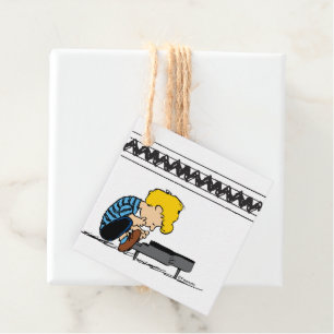 Schroeder Charlie Brown Music Favour Tags
