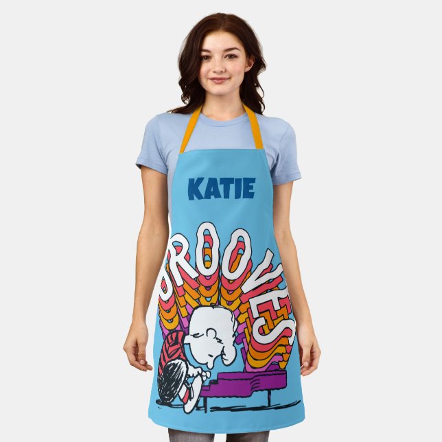 Schroeder - Grooves | Add Your Name Apron (Worn)