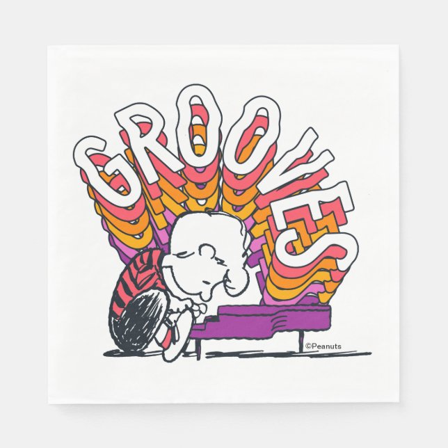 Schroeder - Grooves Napkin (Front)
