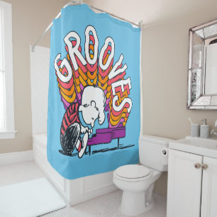 Schroeder - Grooves Shower Curtain