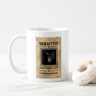 Schroedinger's Cat Wanted Poster Mug