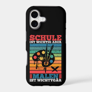 Schule ist Wichtig Aber Malen Ist Wichtiger tiger