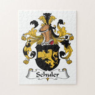 Schuler Family Crest Jigsaw Puzzle