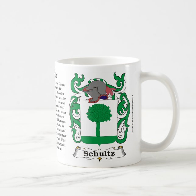 Schultz Family Coat of Arms Mug (Right)