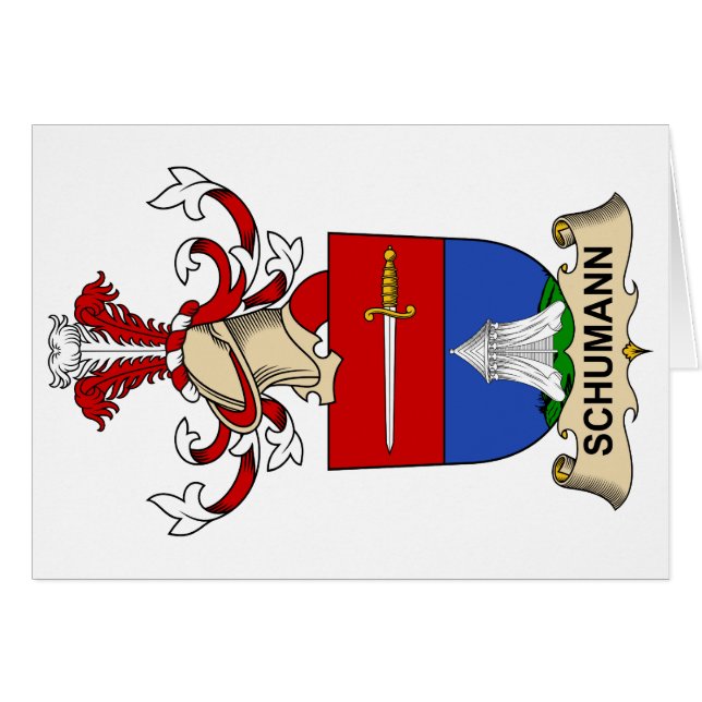 Schumann Family Crest (Front Horizontal)